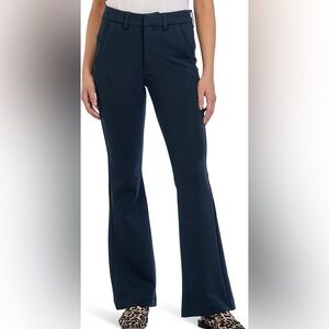 Kut FromThe Kloth Ana High Rise Flare Ab Fab Navy Blue Trouser Pants